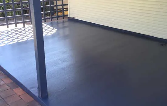Patio floor coating